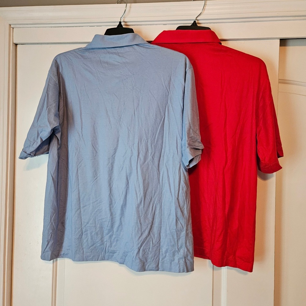 Par Four‎ Golf Polo Bundle of 2 Red Blue Mens XLT Tall (46-48) - Picture 2 of 6